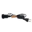 Cabo Abajur 1,2m Com Interruptor Liga/Desliga Bivolt Preto