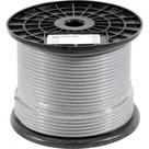 Cabo Aco Galvanizado Sao Raphael 2,4Mm 3/32''(6X7) - 250M