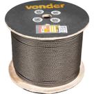 Cabo Aço Polido Alma Fibra 15 9mm - 5/8 6 X 25F Vonder