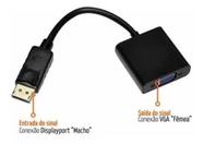 Cabo Adaptador Conversor Displayport Para Vga Pc Notebook Cabo Adaptador Conversor Displayport Para Vga Pc Notebook