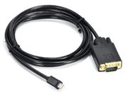Cabo Adaptador/conversor Mini Displayport Macho X Vga Macho 1,80 Metros