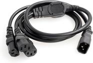 Cabo adaptador de alimentação JORINDO PDU IEC 320 C14 macho para 3 x C13