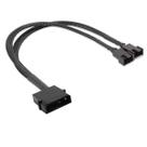 Cabo adaptador de alimentação OPSFALCON Molex de 4 pinos para 2 x 3 pinos/4 pinos