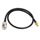 Cabo adaptador de antena Bingfu SMA fêmea para UHF SO239 fêmea Cabo adaptador de antena Bingfu SMA fêmea para UHF SO239 fêmea