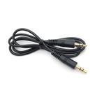 Cabo Adaptador de Aúdio entrada P2 - P2 Resistente Estéreo Cabo Adaptador de Aúdio entrada P2 - P2 Resistente Estéreo