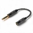 Cabo Adaptador de Áudio Heayzoki 4,4mm Macho para 3,5mm Fêmea