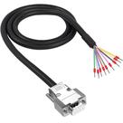 Cabo adaptador de conector DB9 XMSJSIY D-SUB 9 pinos RS232 RS485