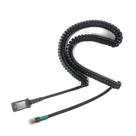 Cabo adaptador de fone de ouvido IPD U10P-S na parte inferior para telefones IP Yealink, Snom, Grandstream e LG