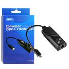 Cabo Adaptador De Rede RJ45 10/100 mbps Saída Type C Knup KP-AD102 Cabo Adaptador De Rede RJ45 10/100 mbps Saída Type C Knup KP-AD102