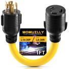 Cabo adaptador de soldador MOMUZLLY NEMA L14-30P a L6-30R 30A 250V