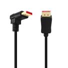 Cabo adaptador DisplayPort 1.4 BolaAzul 90 graus 8K/60Hz 4K/144Hz