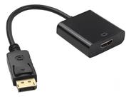 Cabo Adaptador Displayport Para Hdmi Preto Dp Hdmi Cabo Adaptador Displayport Para Hdmi Preto Dp Hdmi