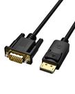 Cabo Adaptador DisplayPort para VGA Foboiu - 6 Pés - para Laptop e Desktop