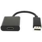 Cabo Adaptador DP Displayport Conversor Vídeo Para HDMI Fêmea