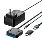 Cabo Adaptador FRIGRAF SATA para USB 3.0 para HD e SSD 2,5"/3,5" Cabo Adaptador FRIGRAF SATA para USB 3.0 para HD e SSD 2,5"/3,5"