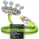 Cabo Adaptador GEARit 30A 0,46m 125/250V com Trava Rotativa