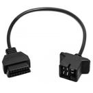 Cabo adaptador Goliton OBD1 6 pinos para OBD2 16 pinos para Jeep/Dodge/Chrysler