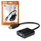 Cabo Adaptador Hdmi Macho Para Vga Femea Pc Note Plus Cable