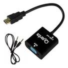 Cabo Adaptador Hdmi Para Vga Com Áudio 1080p/720p