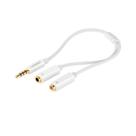 Cabo Adaptador Headset Ugreen P3/2xp2 F Av141 Branco