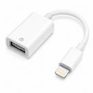 Cabo Adaptador Lightning IOS USB 3.0 Importação de Fotos/Vídeos Pen Drive Teclado Camera Premium