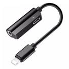 Cabo adaptador lightning + p2 fêmea