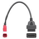 Cabo Adaptador Moto OBD2 Honda 6 Pinos Conversão