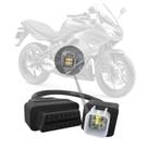 Cabo adaptador OBD2 para motocicleta Kawasaki Lydesor de 4 pinos a 16 pinos Cabo adaptador OBD2 para motocicleta Kawasaki Lydesor de 4 pinos a 16 pinos