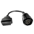 Cabo adaptador OBD2 PARANNIC para motocicleta BMW de 10 pinos a 16 pinos