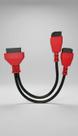 Cabo Adaptador OBD2 Y 1 Macho 2 Fêmea