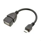 Cabo ADAPTADOR Otg V8 It-blue Le-0152 para Conexão USB Micro USB com Design Compacto e Resistente