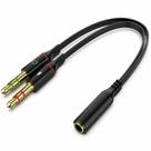 Cabo Adaptador P2 Fêmea + 2 Jack P2 Macho XC-ADP-21 - X-Cell