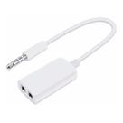 Cabo Adaptador P2 Para 2 Fone de ouvido Duplicador de áudio P2 Macho para 2 fêmea