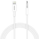 Cabo Adaptador P2 para Lightning 1 Metro Conecte Fones e Som ao seu Celular