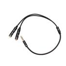 Cabo Adaptador P3 Macho / 2 P2 Fêmea Fone Microfone Game Pc Xbox Console - Baratotal Store Cabo Adaptador P3 Macho / 2 P2 Fêmea Fone Microfone Game Pc Xbox Console - Baratotal Store