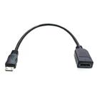 Cabo Adaptador Rabicho Mini Hdmi Para Hdmi 15cm Cabo Adaptador Rabicho Mini Hdmi Para Hdmi 15cm