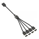 Cabo Adaptador RGB 12V Divisor 4 Pinos 1 Para 4 Saídas 30cm Cabo Adaptador RGB 12V Divisor 4 Pinos 1 Para 4 Saídas 30cm