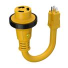 Cabo adaptador RV QNINE 30 Amp 110V com conector de travamento de 30 cm Cabo adaptador RV QNINE 30 Amp 110V com conector de travamento de 30 cm