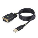 Cabo adaptador serial USB para modem nulo StarTech.com 1m Cabo adaptador serial USB para modem nulo StarTech.com 1m