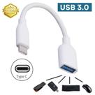 Cabo Adaptador Tipo-C 3.0 Celular Android Mouse Usb Conversor OTG Universal Compativel com Motorola Macbook Samsung