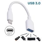 Cabo Adaptador Tipo-c 3.0 Otg Para Pendrive Celular Tablet