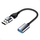 Cabo Adaptador Tipo C Otg Usb 3.0 Universal 2 Em 1 Celular