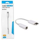 Cabo Adaptador Tipo C X P2 Fone De Ouvido Xiaomi Zenfone Moto e Outros