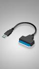 Cabo Adaptador USB 3.0 para HD/SSD 2.5 - Preto Cabo Adaptador USB 3.0 para HD/SSD 2.5 - Preto