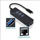 Cabo Adaptador USB-C 3.1 Type-C Para Hub 3 Portas USB 3.0