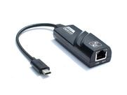 Cabo adaptador usb-c x gigabit ethernet rj45 10/100/1000 mbps