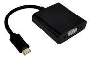Cabo Adaptador USB Tyte-C Macho x VGA Fêmea DEX Cabo Adaptador USB Tyte-C Macho x VGA Fêmea DEX