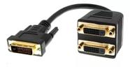 Cabo Adaptador Y Dvi 1x2 Rabicho