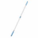 Cabo alumínio retratil 1,40 m azul ceu c/ ponteira adaptavel prático leve p/ mops, rodos, vassouras Cabo alumínio retratil 1,40 m azul ceu c/ ponteira adaptavel prático leve p/ mops, rodos, vassouras