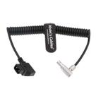 Cabo Alvin's Cables D-Tap Macho para Ângulo Reto - 2 Pinos em Espiral